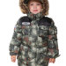 Детская зимняя куртка  на искусственном лебяжьем пуху для мальчика "ПАТРИОТ"