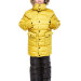 Детская зимняя куртка на искусственном лебяжьем пуху для мальчика "АСПЕН" с искусственным мехом