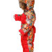 Детский зимний комбинезон на искусственном лебяжьем пуху "ЗИМНЯЯ СКАЗКА"