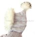 Детский зимний комплект: пальто и полукомбинезон на искусственном лебяжьем пуху для девочки "ЛЕСНОЙ ОРЕХ"